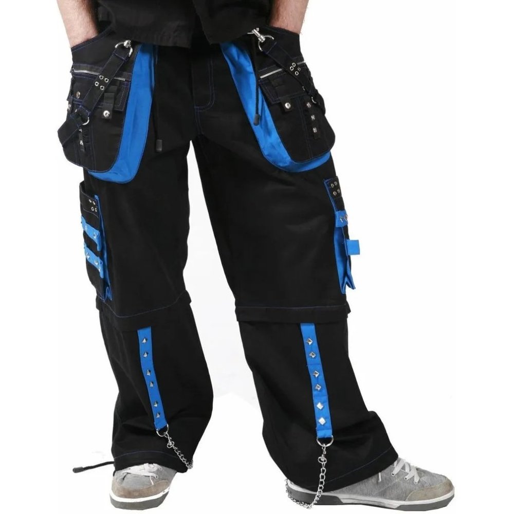 Prime Quality Men’s Gothic Men’s Bondage Gothic Cyber Pant Chain Techno Rock